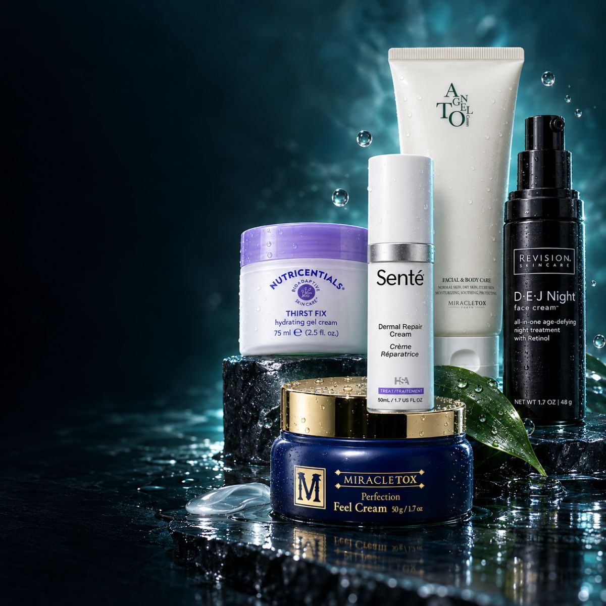 Shop Facial Moisturisers, Creams, Lotions Expertly Curated by Facialist Julia Hart UK