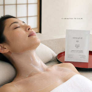 Epicutis Neck and Decollete Mask Application during a Facial Treatment