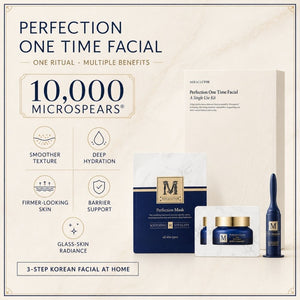 Miracletox Perfection One Time Facial Liquid Microneedling 3 Step Korean Facial