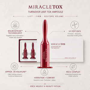 Miracletox Turnover Unit Tox Ampoule Korean Microspear Technology