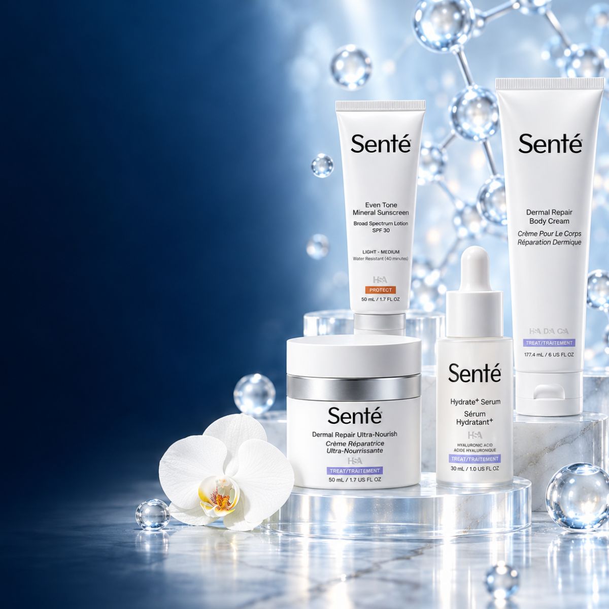 Sente Medical Grade Skincare with HSA, Shop Online UK