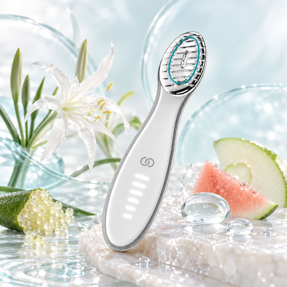 ageLoc Boost Microcurrent at home Device for brightening and glow.