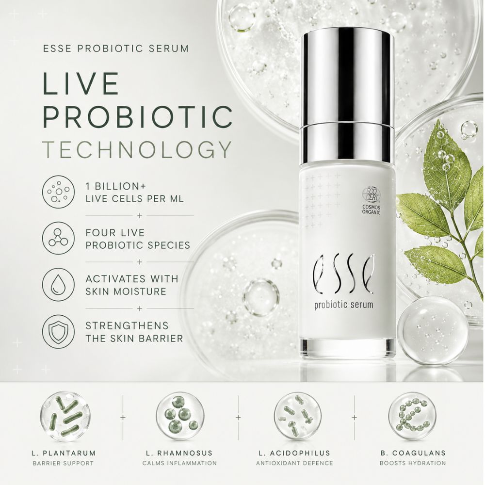 Esse Live Probiotic Serum Technology