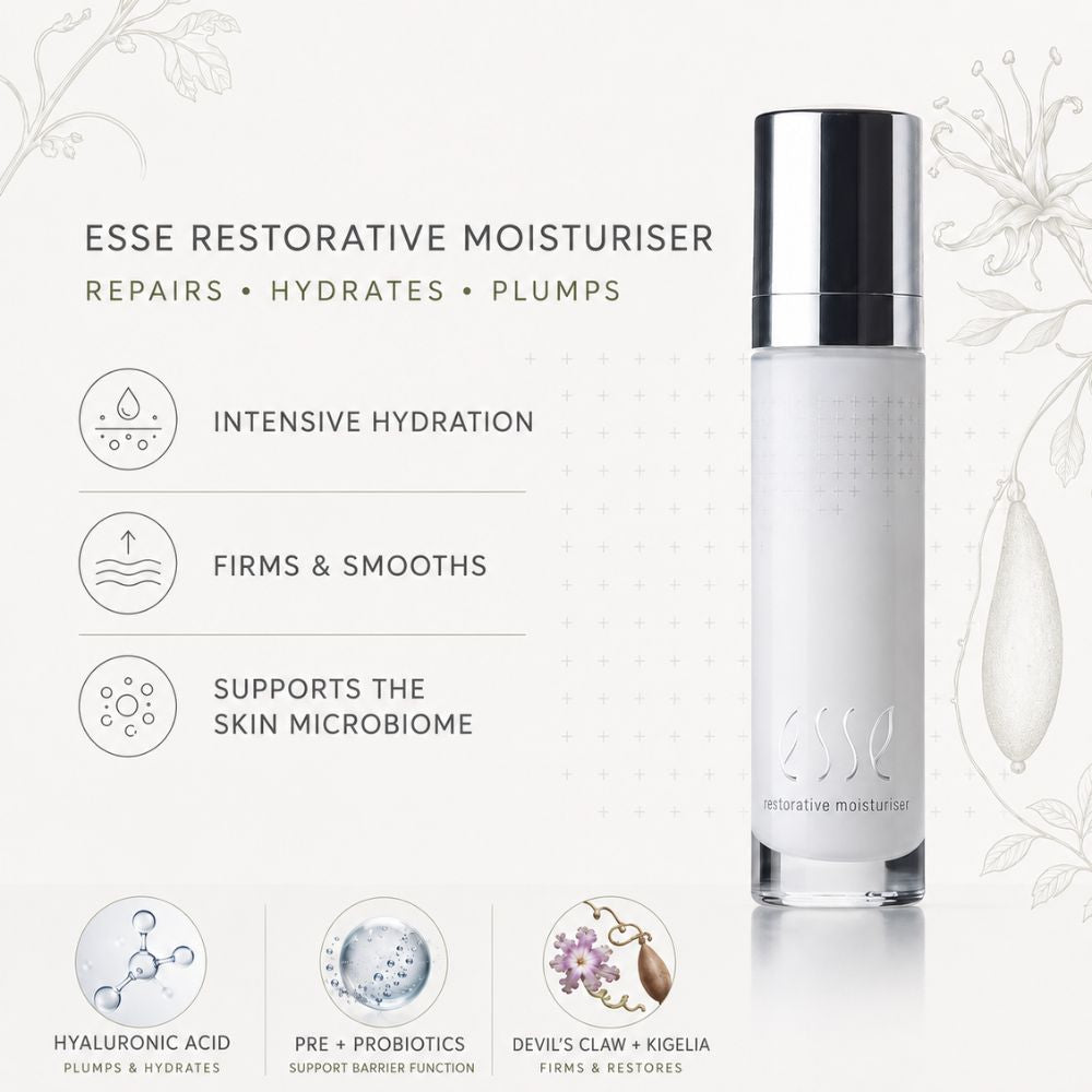 Esse Restorative Moisturiser Key Ingredients