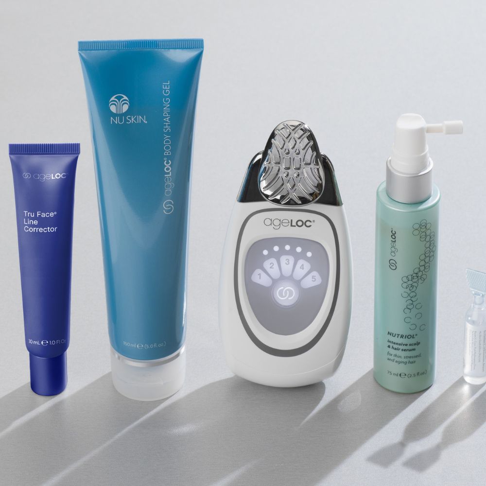 Nu Skin Galvanic Spa Compatible Products
