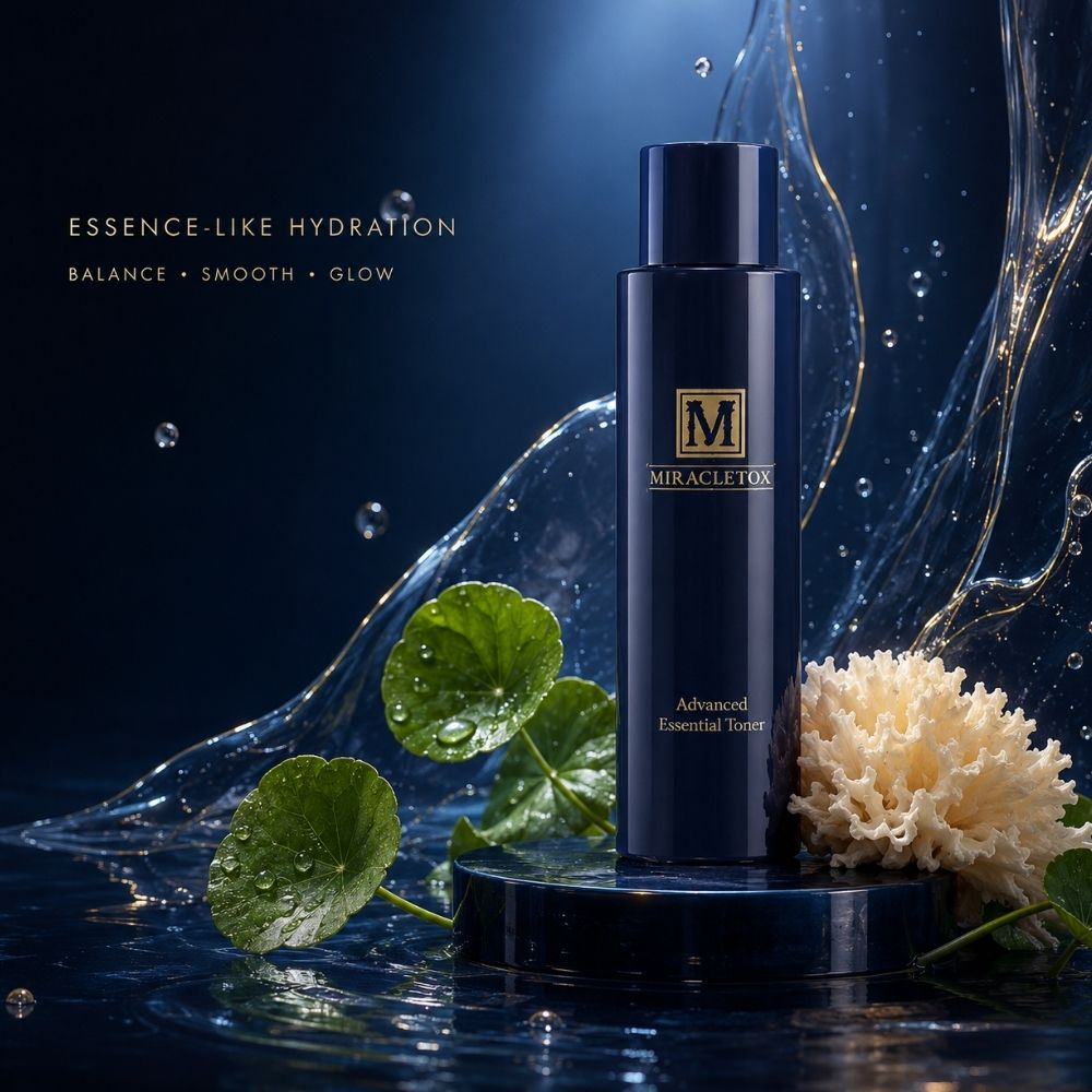 Miracletox Advanced Essential Toner Essence Like Hydration - K-Beauty
