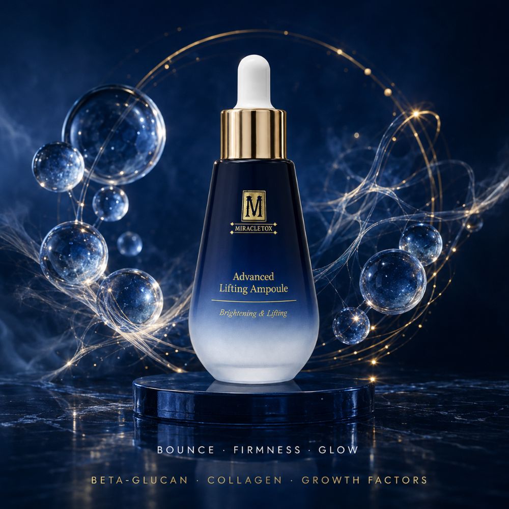 Miracletox Advanced Lifting Ampoule with Growth Factors for Firmness and Glow Korean Beauty