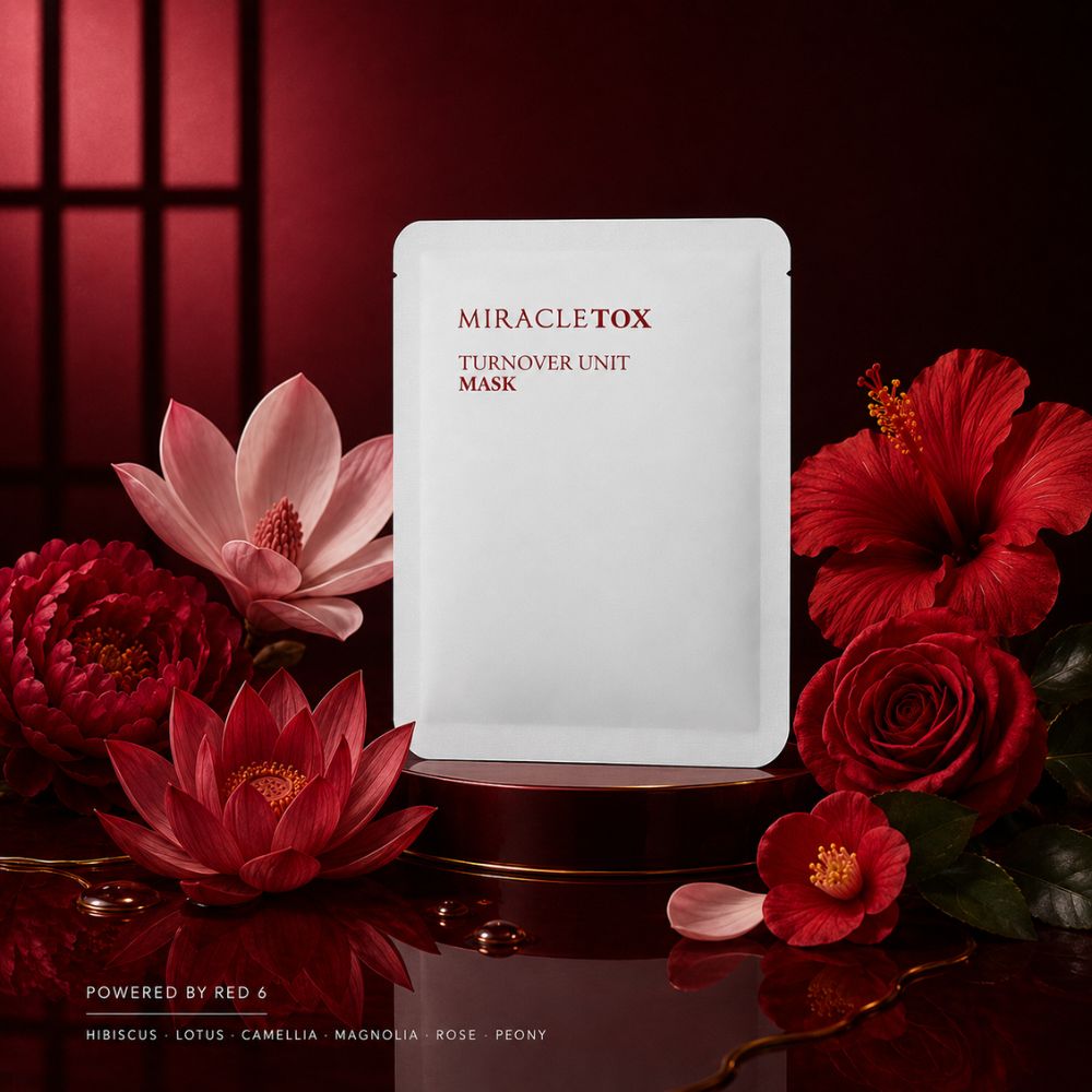 Miracletox Turnover Unit Mask Powered by Red 6 Flowers