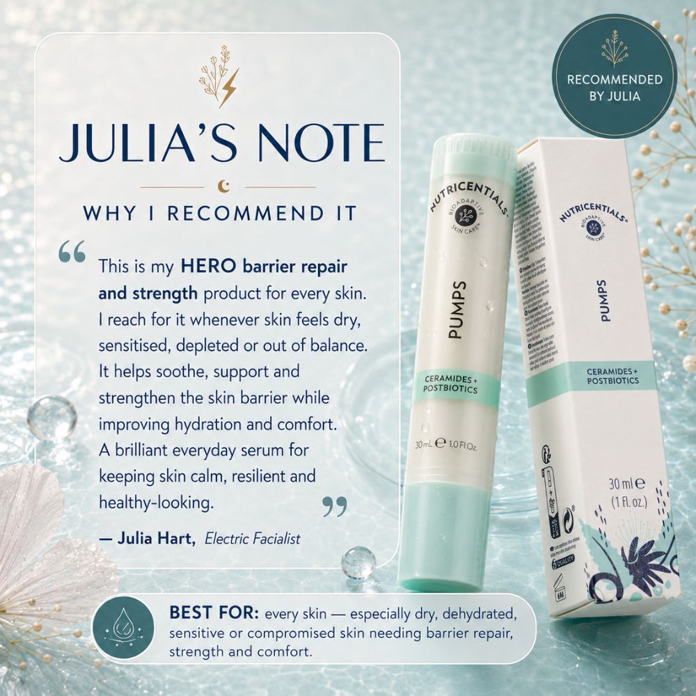 Nu Skin Ceramides and Postbiotics Pumps Serum